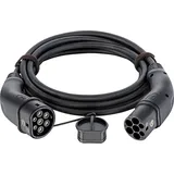 Heidelberg AMPERFIED Mode 3 - Typ 2 Verbindungskabel zwischen Hybrid- oder Elektrofahrzeug und Ladestation, 11 kW, Kabellänge: 5 m