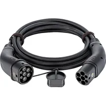 Heidelberg AMPERFIED Mode 3 - Typ 2 Verbindungskabel zwischen Hybrid- oder Elektrofahrzeug und Ladestation, 11 kW, Kabellänge: 5 m