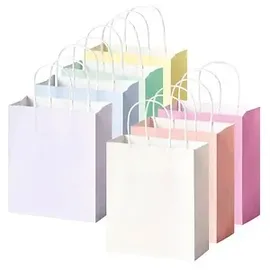 Folia Tragetasche PASTEL 18x8x21cm