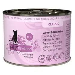 Catz finefood Nassfutter Katze Classic Adult No. 11 Lamm & Kaninchen 6x200 g