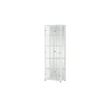 Möbel Kraft Vitrine ¦ weiß ¦ Maße (cm): B: 58 H: 172 T: 33.0