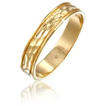 Elli Ring 925 Sterling Silber in Gold | Gr.: 56