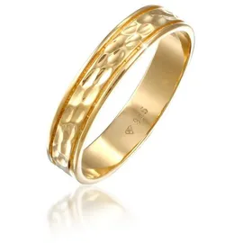 Elli Ring 925 Sterling Silber in Gold | Gr.: 56
