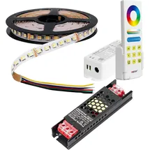 V-Tac 10 Meter RGB-CCT LED Streifen 6 Polig 24 Volt 60 LEDs pro Meter incl. Trafo