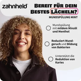 Zahnheld Mundspülung Mint Mundwasser 400 ml