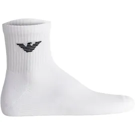 Emporio Armani Sporty Sponge Sneakersocken 3er Pack Braun/Weiß 39-46