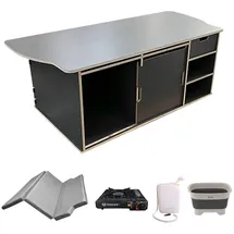 quality camper Campingbox für Van/Bus VW Multivan und California T5, T6, T6.1
