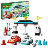 LEGO 10947 DUPLO Rennwagen Spielzeug Kind 2+ Jahre, Spielzeugautos