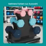 Hantel-Set, 3 Paar, 2 x 1 kg