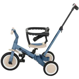 Petite&Mars Multifunktionales 5-in-1-Dreirad Turbo * Fahrrad * Dreirad * Laufrad * Rutschauto * Lauflernfahrzeug (Ocean Blue)
