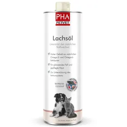 PHA Lachsöl für Hunde & Katzen 1000 ml Öl