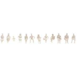 NOCH Modelleisenbahn-Figur »N Unbemalte Figuren«
