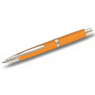 Pilot Pen Füllfederhalter Capless Rhodium F gelb