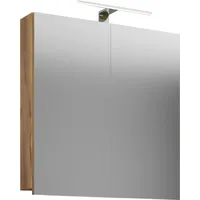 VCM ebuy24 Spiegelschrank VCB1 Eiche Dekor 60 x 12