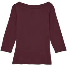 Vero Moda VMPANDA MODAL 3/4 TOP JRS NOOS Rot XS