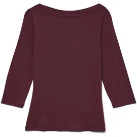 Vero Moda VMPANDA MODAL 3/4 TOP JRS NOOS Rot XS