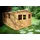 TIMBELA Gartenhaus 4,93 x 3,03 m Beige