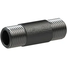 Riegler Rohrdoppelnippel 23, AG/AG, R 1/2, Länge 80,0 mm, DIN EN 10241