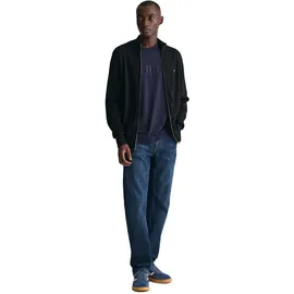 GANT Casual Cotton Strickjacke - Schwarz XL
