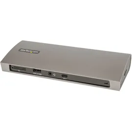 Startech StarTech.com Thunderbolt 4 Dock, 96W PD, Einzelner 8K/Doppelmonitor 4K 60Hz, 3xTB4/USB4 Ports/4xUSB-A/SD/GbE, Thunderbolt 4 Docking Station für Windows oder TB3 MacBook, 0,8m Kabel (TB4CDOCKUE)