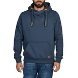 Riverso Kapuzenpullover Regular Fit Blau 4XL