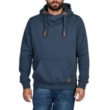 Riverso Kapuzenpullover Regular Fit Blau 4XL