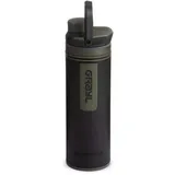 Grayl Ultrapress Wasserfilter Trinkflasche 473ml camp black