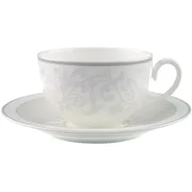 Villeroy & Boch Cappuccinotasse mit Untertasse 0,31 l Gray Pearl 1