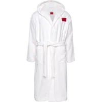 Hugo BOSS WOMEN TERRY_HOODED GOWN White100, XL