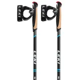 Leki Smart Response 125 cm anthrazit-schwarz-türkis