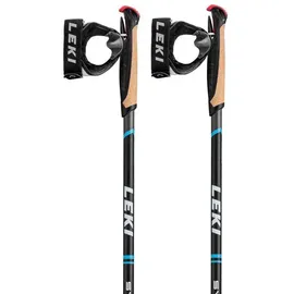 Leki Smart Response 125 cm anthrazit-schwarz-türkis