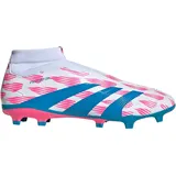 Adidas Predator League Laceless FG  Cloud White / Solar Blue / Solar Pink 43 1/3