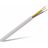 ENEROID Feuchtraumkabel NYM-J 3x2,5mm2, 50 m, grau
