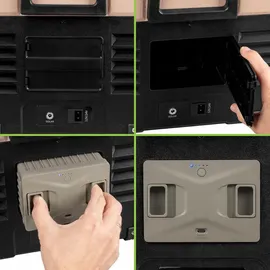 vayox Reise-Kühlschrank-Batterie 10A 15600mAh VA0378, Vayox - Braun