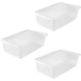KEEEPER Aufbewahrungsbox bea 39 x 18 x 59 cm 3-tlg. transparent