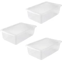 KEEEPER Aufbewahrungsbox bea 39 x 18 x 59 cm 3-tlg. transparent