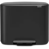 Brabantia Bo Treteimer 11 + 23 l Schwarz