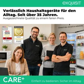 Exquisit KS16-4-HEA-090E Kühlschrank (106 l, 865 mm hoch, Weiss)