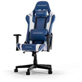 DXRacer PRINCE L Blau & Weiß PVC Leder das Orginal Gaming Stuhl