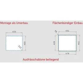 PYRAMIS LUME (45X40) 1B Flachenbündig