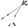 Silva Walking Poles Aluminium 105-140 cm blau