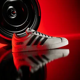 adidas VL Court Damen Chalk Pearl/Utility Black/Hi-Res Red 36 2/3
