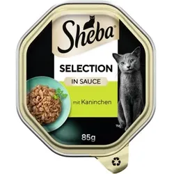 Sheba Selection in Sauce 22x85 g mit Kaninchenhäppchen