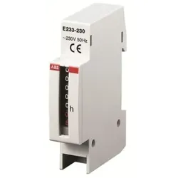 ABB E233-240/60HZ Betriebsstundenzähler 240V, 60Hz 2CDE100021R1601 E23324060HZ