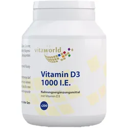 vitaworld Vitamin D3 1000 I.E. 200 St