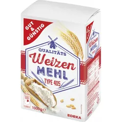 Gut& Günstig Weizenmehl Type 405 1KG