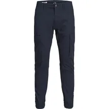 JACK & JONES Cargohose Dunkelblau 152