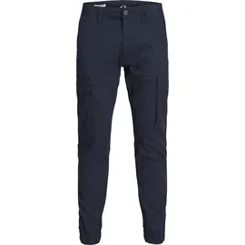 JACK & JONES Cargohose Dunkelblau 152