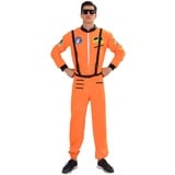 EraSpooky Herren Astronaut Kostüm Raumfahrer Anzug Halloween Erwachsene Kostüme für Männer