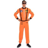EraSpooky Herren Astronaut Kostüm Raumfahrer Anzug Halloween Erwachsene Kostüme für Männer